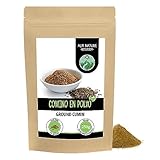 Comino molido (250g), comino en polvo 100% natural, semillas de comino molidas naturalmente sin aditivos, vegano