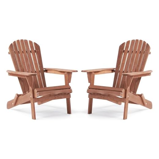 Folding Adirondack Chair Set of 2