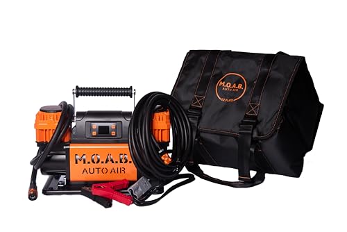 EZ FLATE M.O.A.B. Auto Air Compressor w/LCD Display, Set Target