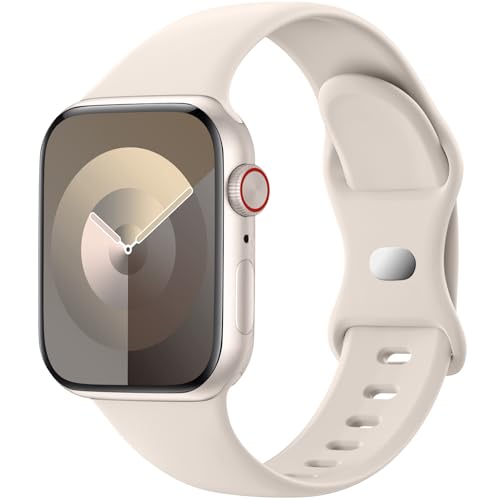 SNBLK Sport Band Compatible with Apple Watch Band 40mm 41mm 42mm 38mm 44mm 45mm 46mm 49mm Women Men, Soft Silicone Waterproof Replacement Strap for iWatch Bands Series 11 10 9 SE 3 ULTRA 8 7