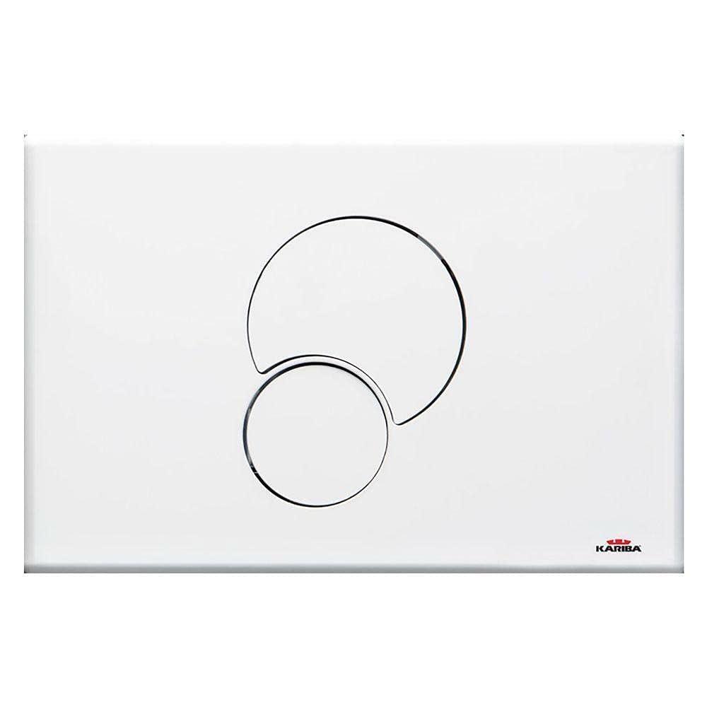 KARIBA Placca Fidia Duo bianca 317200