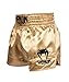Venum Standard Classic Muay Thai Shorts, Gold/Black, Small