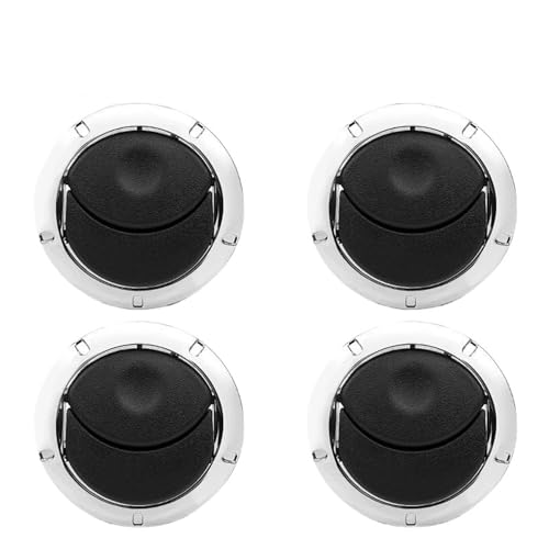 Grille aération climatisation 8200464605 bouche ventilation NV400 argent 4 pièces