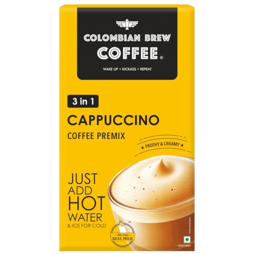 Image of Colombian Brew Cappuccino Coffee Premix 5 Sachets