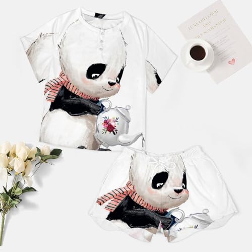 Pyjama panda femme manches courtes : la solution idéale contre la chaleur