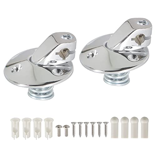 WFLNHB Sunvisor Support Brackets Kit Replacement for Camaro Firebird 1967-1969 Screws Sun Visor Support
