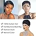 OYM HAIR Short Human Hair Wigs for Black Women Pixie Cut Wig Human Hair for Black Women Brazilian Virgin Human Hair Full Made Wigs for Women Slight Curly 1B Color