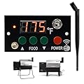 Digital Control Circuit Board with Antenna,Compatible with Green Mountain Grills Davy Crockett Prime & Trek with WiFi, Part NO. P1010/P-1751