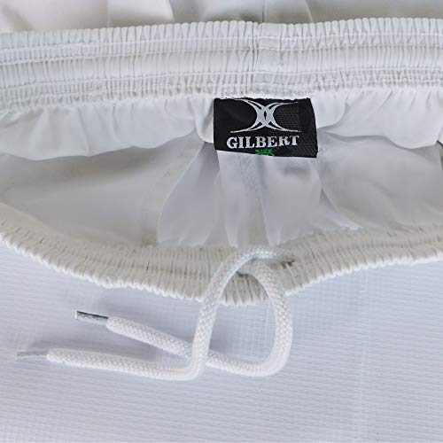 Gilbert Kiwi Pro Rugby Short (White)-Medium #TOP4