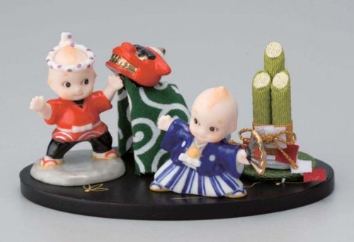 加藤工芸 歳時記 キューピー １月 加藤工芸 歳時記 キューピー 1月