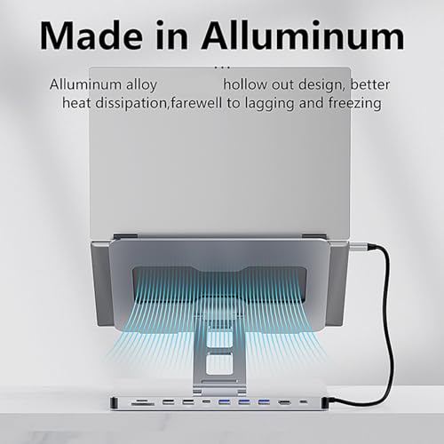 Adaptateur d'extension 10 en 1 4K60Hz stable avec support intégré - 6