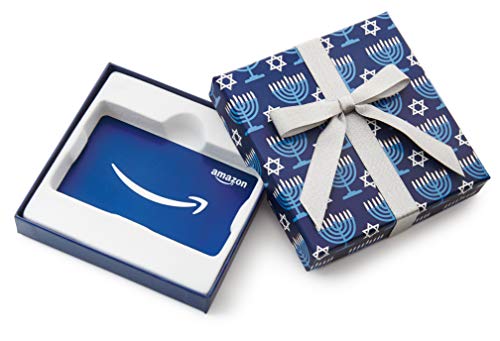 Amazon.com Gift Card in a Hanukkah Gift Box