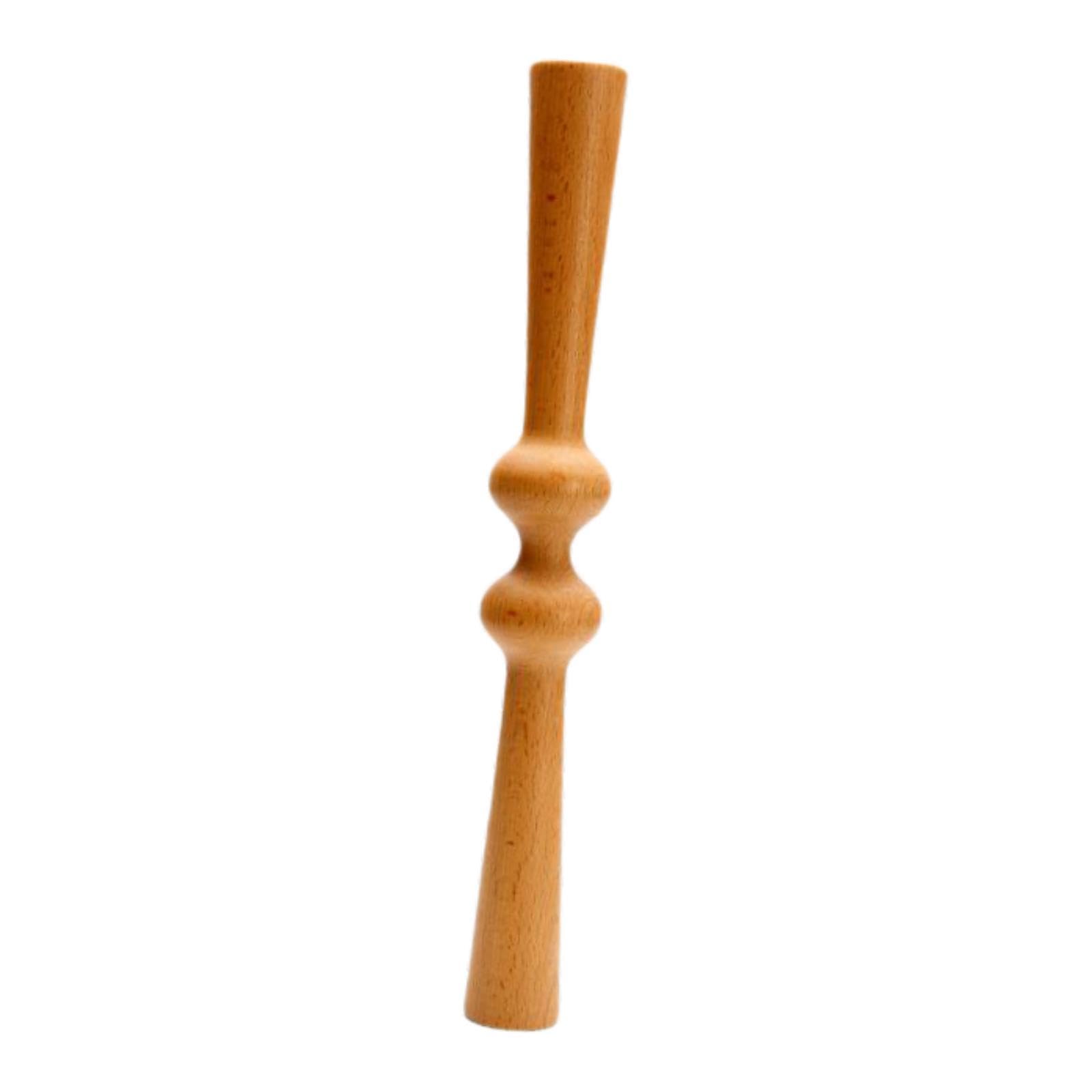 Rodillo de Masaje de Madera para La Espalda, Portátil, para, Glúteos Y Gimnasio.