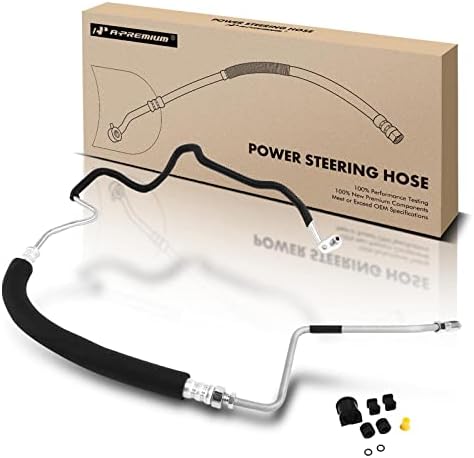 Power Steering Line A-Premium Power Steering Pressure Hose For 2007-2012 Nissan Altima 3.5L V6 - OEM Replacement Power Steering Hose - View #9