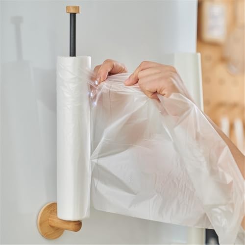 Soporte para rollos de cocina universal de diseño colgante compacto 7