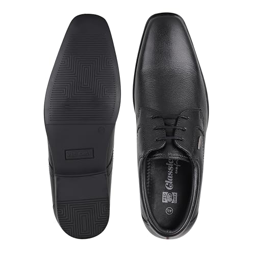 Image of Red Chief Genuine Leather Formal Derby Shoes for Men | Lace-Up Shoes for Men | RC3973LR