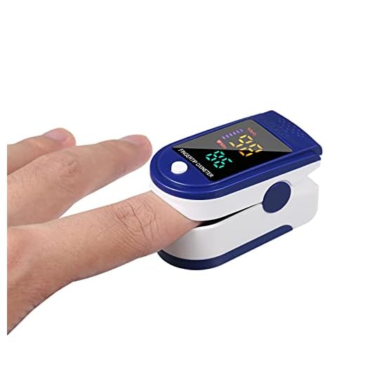 Oxímetro de pulso digital para la yema del dedo Sensor de oxígeno en sangre Saturación LCD Mini monitor SpO2 Medidor de medición de frecuencia de pulso para viajes deportivos en el hogar