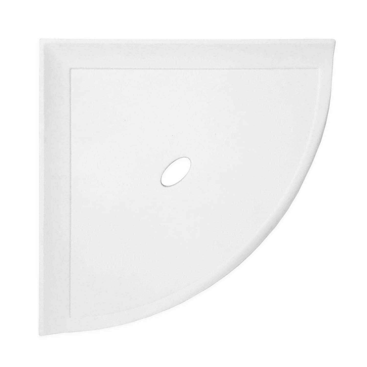 Questech 8 Corner Shower Shelf Retrofit Shower Organizer for Tile Walls Corner Caddy Soap Dish Bathroom Storage Metro