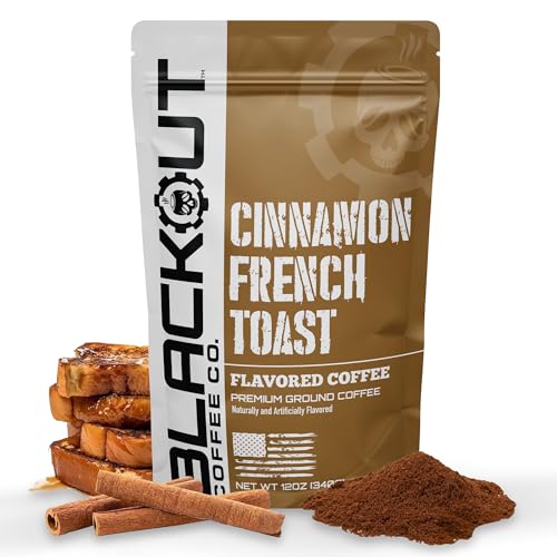 Blackout Coffee Cinnamon French Toast Flavored Ground Coffee