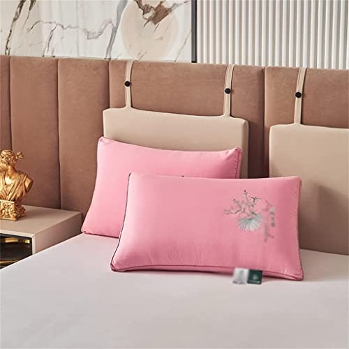 Oreiller cervical double fibre textiles de maison 48x74 cm