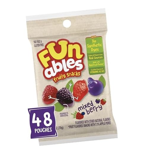 Mixed Berry Funables Fruit Snacks