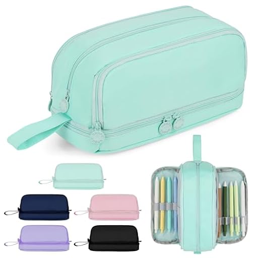 AOOSU Estuche Escolar Grande con 4 Compartimentos, Estuche de Gran Capacidad Bolsa de lápiz Expandible, Estuche Organizador de Papelería para Niñas, Niños, Adolescentes, Mujeres, Hombres(Verde) | Ya disponible en tu tienda friki favorita! En mundofriki.es! AOOSU Estuche Escolar Grande con 4 Compartimentos, Estuche de Gran Capacidad Bolsa de lápiz Expandible, Estuche Organizador de Papelería para Niñas, Niños, Adolescentes, Mujeres, Hombres(Verde) | Ya disponible en tu tienda friki favorita! En mundofriki.es!