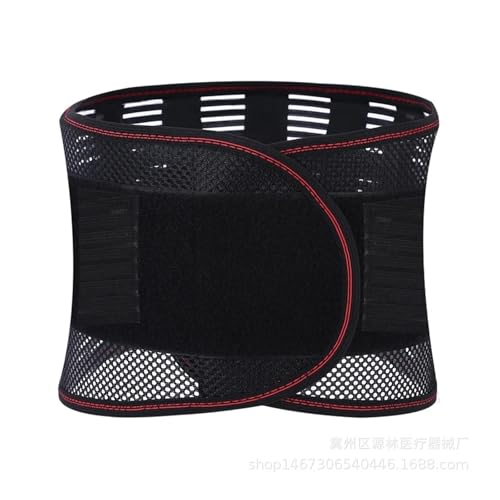 Faja lumbar ajustable transpirable con 5 placas reforzadas XL
