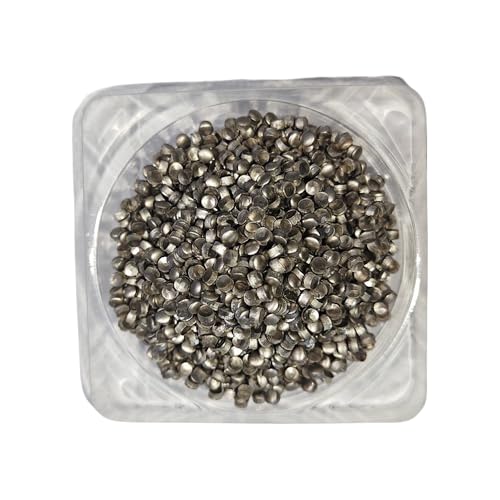 High Purity Titanium Granules, Ti ? 99.99%, Pure Titanium Metal Block, Diameter 3mm, Thickness 2mm, for Experimental use in Scientific Research institutes (500, Grams)