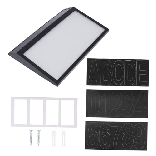 Applique murale éclairage plaque de porte extérieur led solaire panneau adresse jardin
