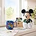 Disney Store Official Mickey Mouse 2025 Plush - Contemporary Sportswear Outfit, Glittering Flecks, 2025 Logo Hoodie, Shorts & Sneakers - Disney Stuffed Animal for Kids