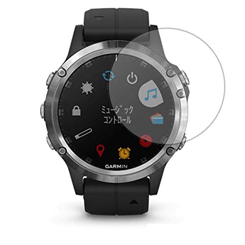 Amazon | [2枚セット]GARMIN fenix 5 Plus Sapphire Black 用 液晶保護 