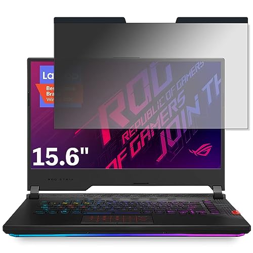ASUS ROG Strix Scar 15 15.6�C���` 16:9 �Ή� �}�O�l�b�g�� �`�����h�~�t�B���^�[ �v���C�o�V�[�t�B���^�[ �u���[���C�g�J�b�g �p�\�R�� PC �t���ی�t�B���� ���ʎg�p�\ ���˖h�~ ���E�ȒP �ی�V�[�g