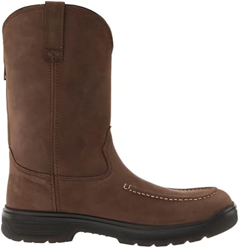 Ariat Mens Turbo Moc Toe Waterproof Work Boot Mocha 12 Wide | Image 5