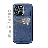 BLACKBROOK iPhone 14 Pro Case with Card Holder - Edmonds Full Grain Leather iPhone 14 Pro (6.1") Cas