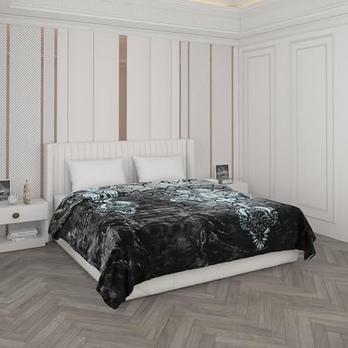 Image of Monte Carlo Double Bed Heavy Winter Blanket Moon Valley Plus 2 Ply Box Pack 870 GSM | 4.5 KG, (240x220 CM)