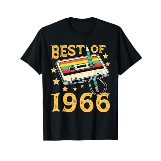 59 Cumpleaños 59 Años Hombre Mujer Vintage 1966 Regalo Camiseta