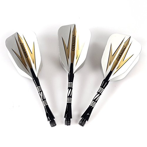 Cuesoul Archer Series 23 Grams Steel Tip Darts With Aluminum Shaft #TOP3