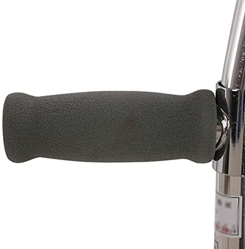 Muletas de bastón: muleta de antebrazo de Aluminio Liviana estándar para Adultos con Mango de Aluminio Fundido para Mayor Resistencia Ajuste de Altura de Doble Mano y puño