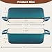 Articasting Cast Iron Loaf Pan With Lid, Enameled Bread Loaf Pan For Homemade Bread Sourdough, 2 In 1 Loaf Pans For Baking Bread 9x5, Even Heating Bread Dutch Oven, Teal