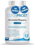 Serenoa repens prostata Integratore Prostata 640 mg - 180 Capsule - Saw palmetto -Formula Complex - integratore Uomo benessere delle vie Urinarie