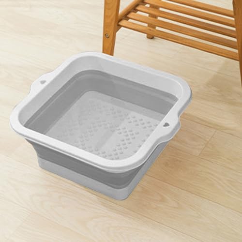 Cubeta plegable de silicona para pies con gran capacidad miniatura 5