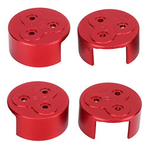 VBESTLIFE Drone Engine Motor Cover Cap, Aluminum Alloy Dustproof Protective Cover for DJI Avata (Red)