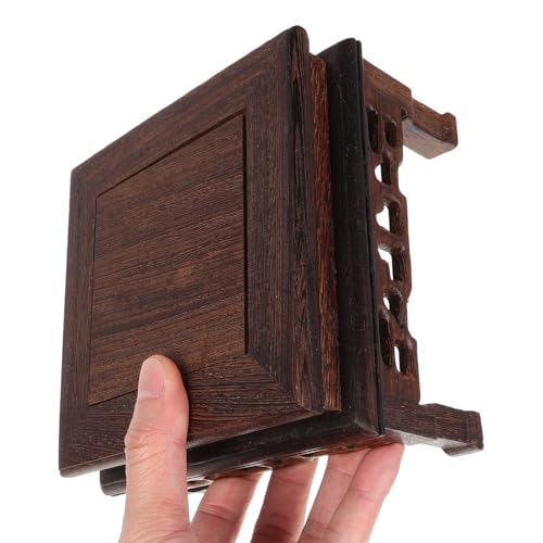 Base de madera rústica para centros de mesa y decoración de interiores modernos 4