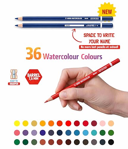 Lápices de colores para niños y adolescentes ideales para proyectos escolares y talleres 7