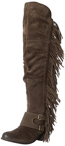 Naughty Monkey Women's Frilly Fanta Motorcycle Boot