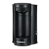 Cuisinart 1-Cup Coffeemaker - 650 W - 1 Cup(s) - Single-serve - Black - Plastic