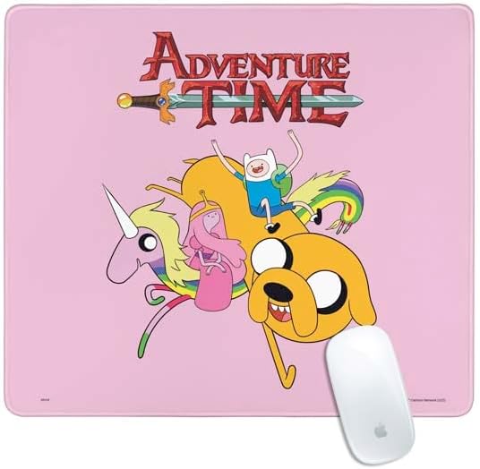 Skinit Large Gaming Mouse Pad - Officially Licensed BMO Design with Stitched Edges, Waterproof, Non-Slip Rubber Base, Desk Mat for Keyboard & Mouse, 31.5" x 11.8" inches