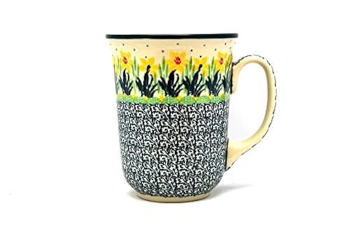Taza de cerámica Polish Pottery 16 oz Bistro Daffodil miniatura 1