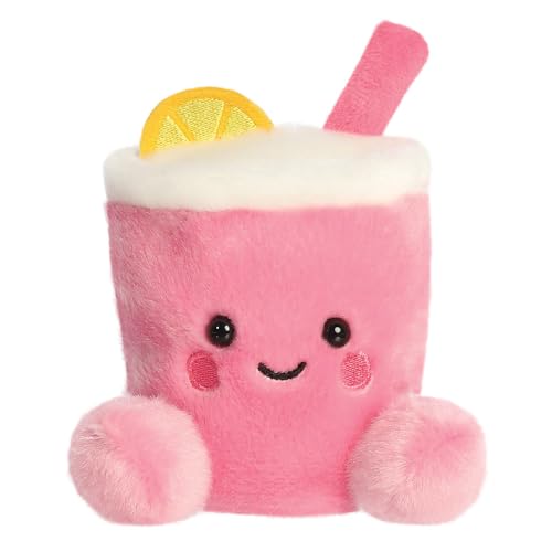 Aurora 34072 Palm Pals Zelie Pink Lemonade 5In Soft Toy Pink