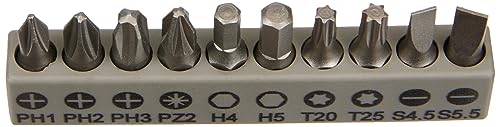 Image of Bosch Professional 11-piece screwdriver bit set with metal flexible extension (200mm)